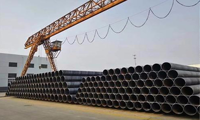 Spiral steel pipe